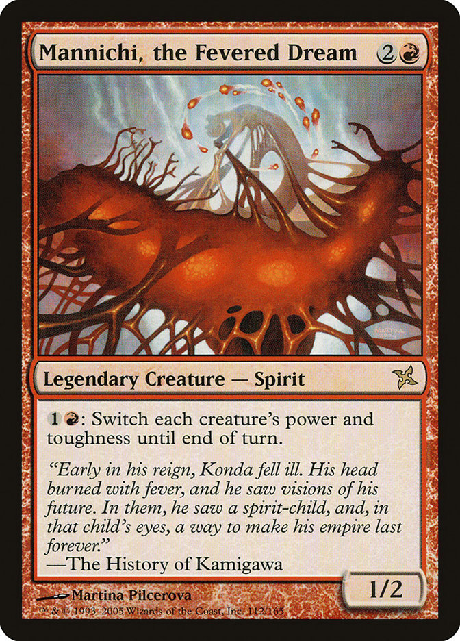 Mannichi, the Fevered Dream [Betrayers of Kamigawa] | Gate City Games LLC