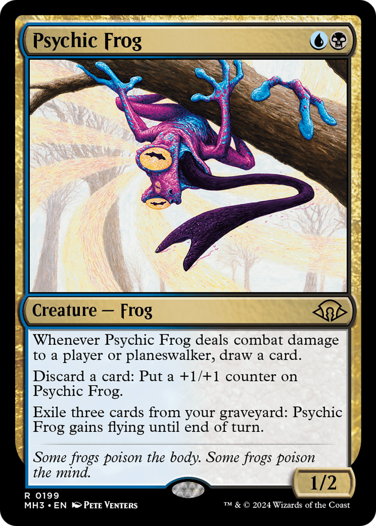 Psychic Frog [Modern Horizons 3] | Gate City Games LLC