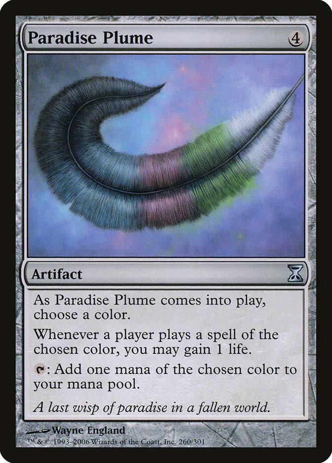 Paradise Plume [Time Spiral] | Gate City Games LLC