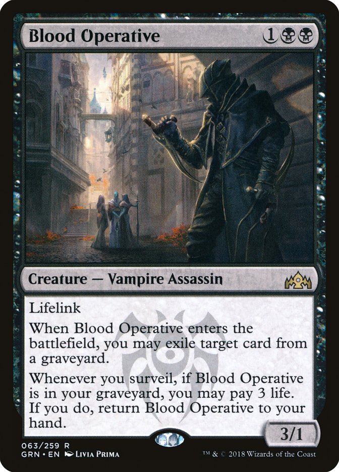 Blood Operative [Guilds of Ravnica] | Gate City Games LLC