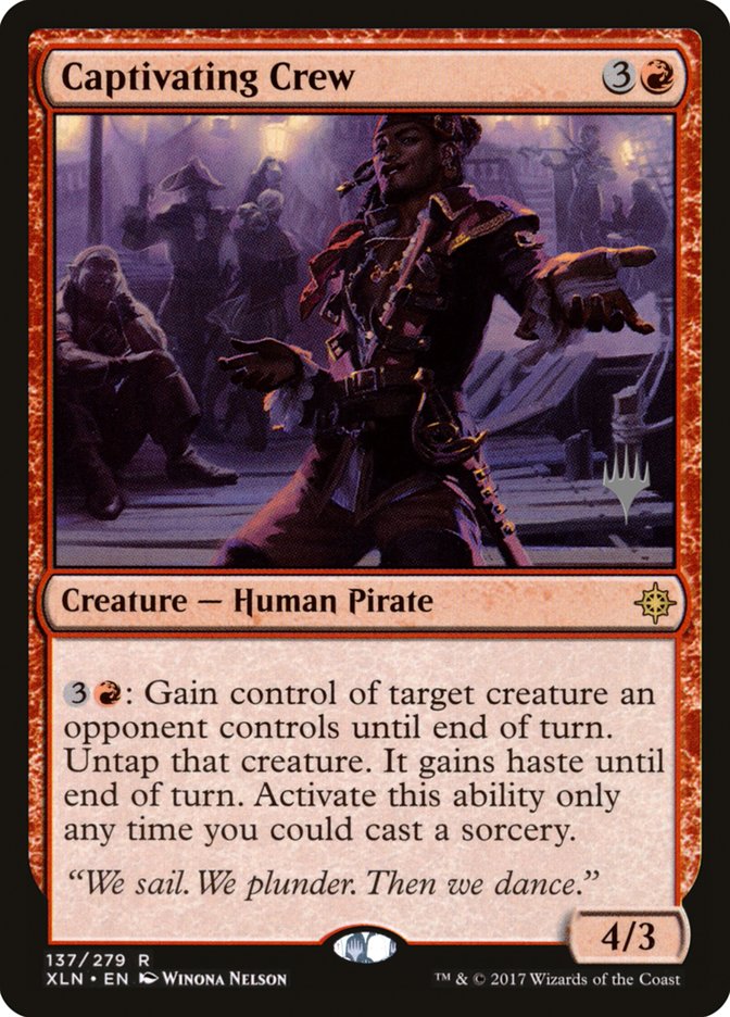 Captivating Crew (Promo Pack) [Ixalan Promos] | Gate City Games LLC