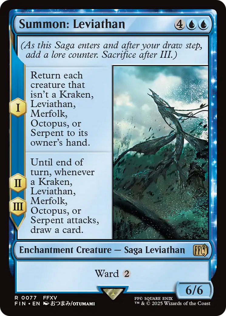 Summon: Leviathan [FINAL FANTASY] | Gate City Games LLC
