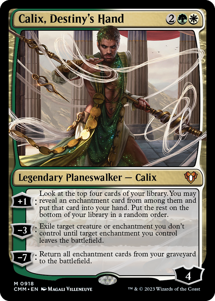 Calix, Destiny's Hand [Commander Masters] | Gate City Games LLC