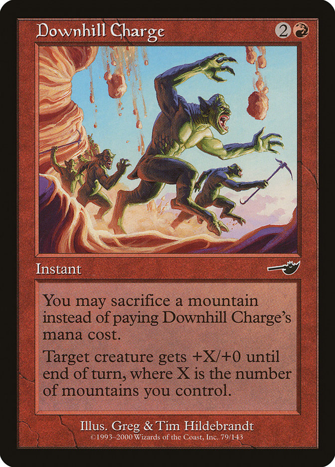 Downhill Charge [Nemesis] | Gate City Games LLC