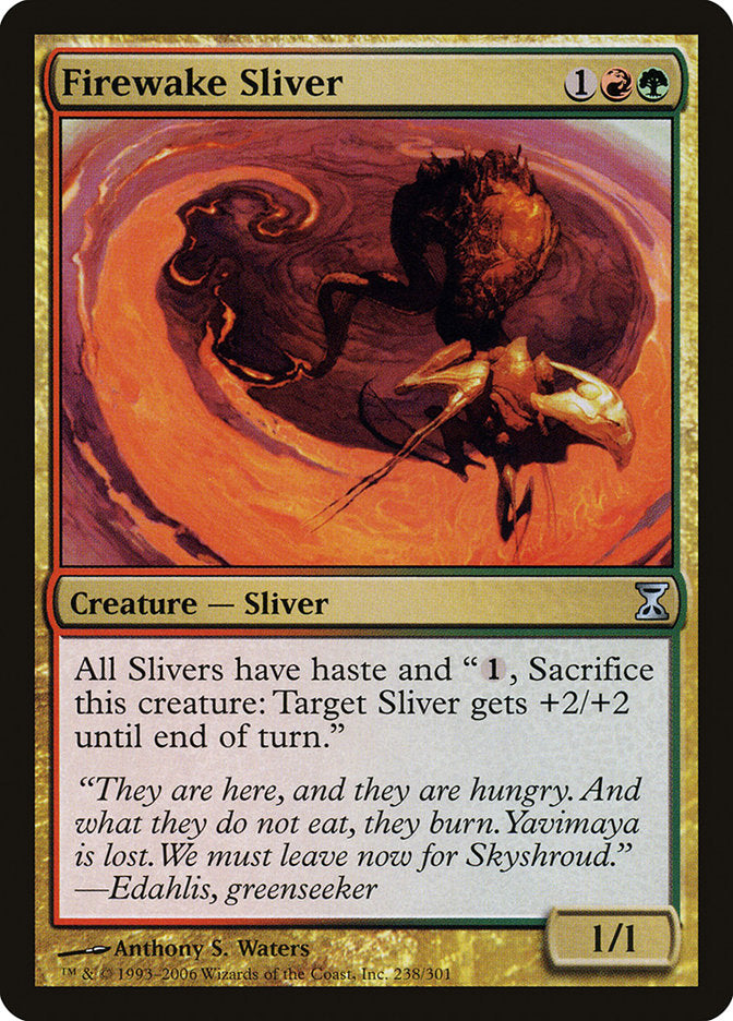 Firewake Sliver [Time Spiral] | Gate City Games LLC