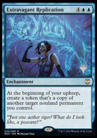 Extravagant Replication (Promo Pack) [Streets of New Capenna Commander Promos] | Gate City Games LLC