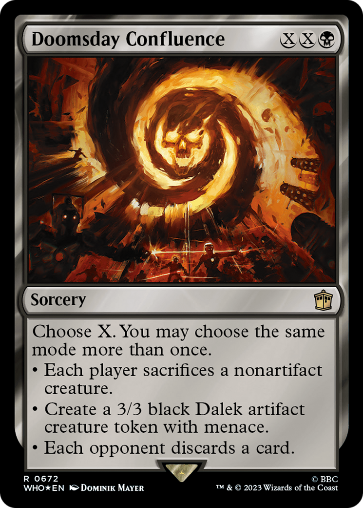 Doomsday Confluence (Surge Foil) [Doctor Who] | Gate City Games LLC