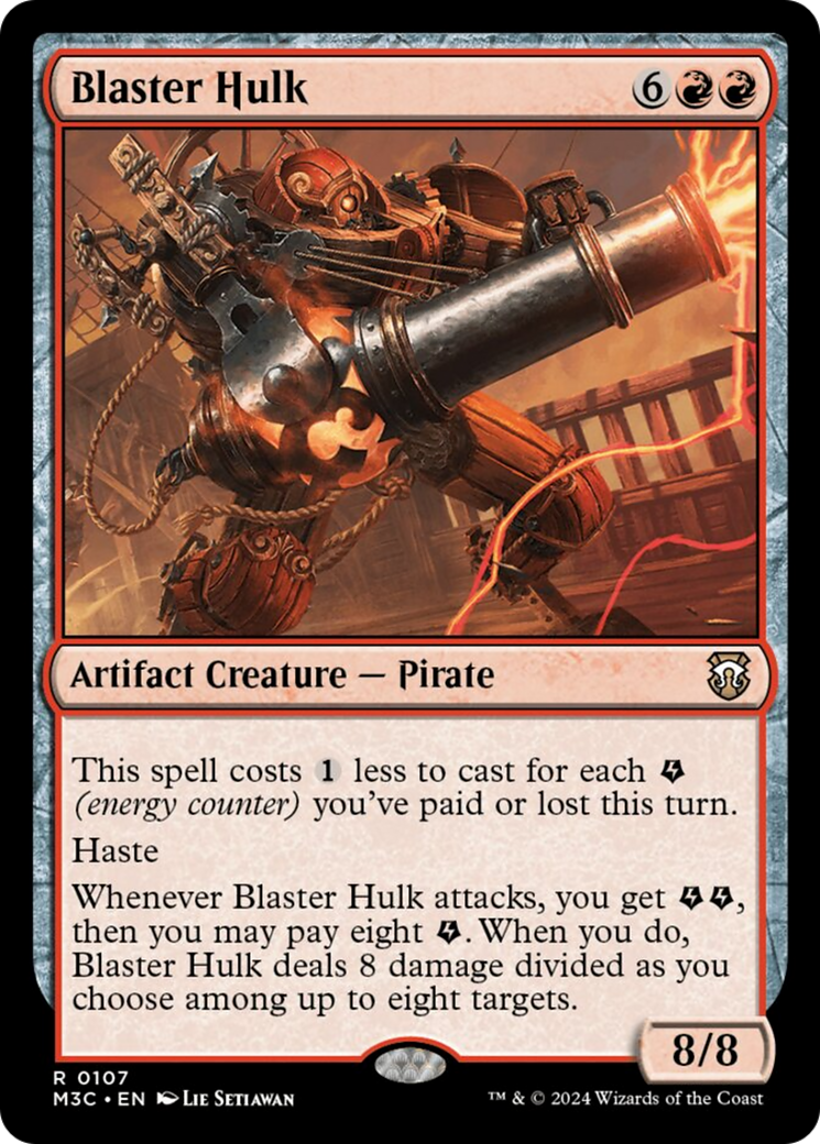 Blaster Hulk [Modern Horizons 3 Commander] | Gate City Games LLC