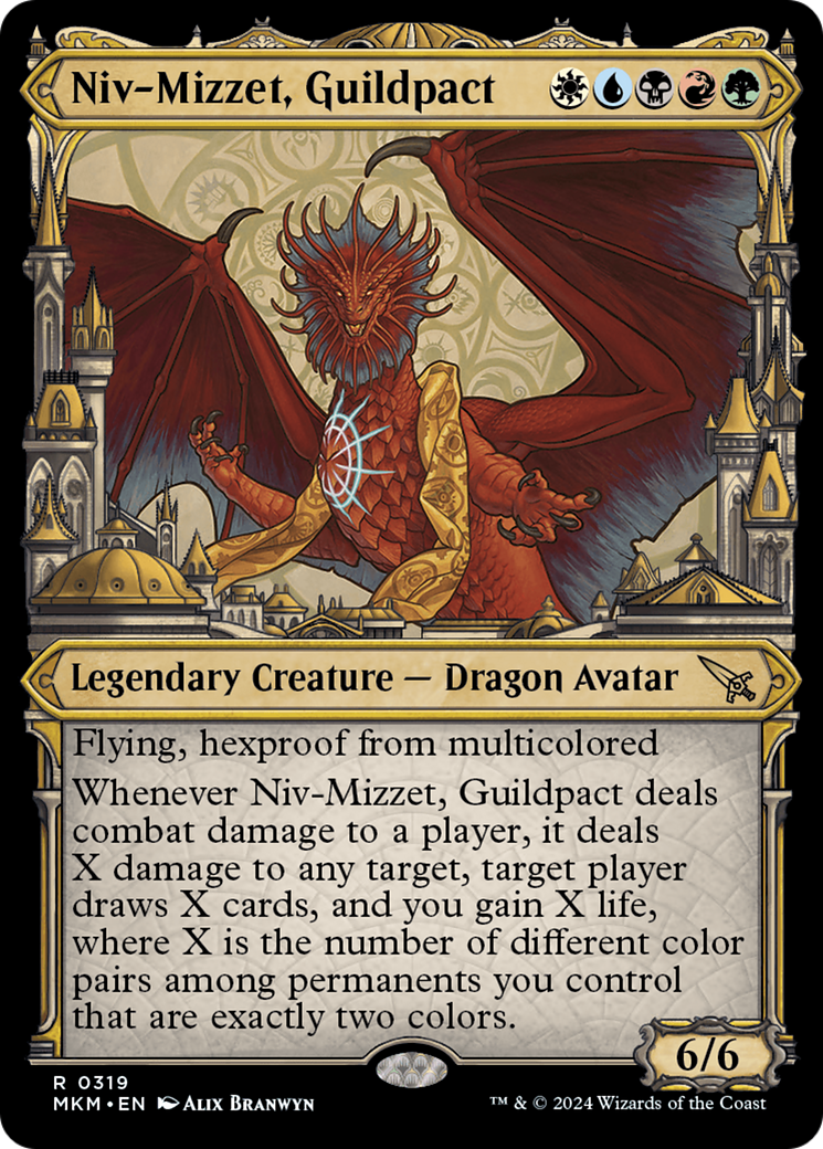 Niv-Mizzet, Guildpact (Showcase) (319) [Murders at Karlov Manor] | Gate City Games LLC