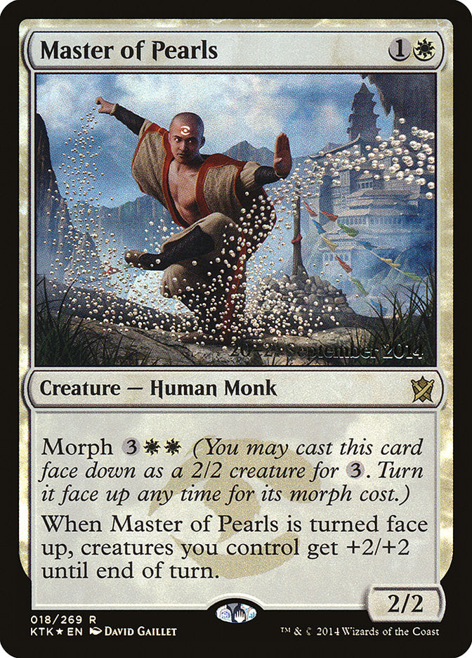Master of Pearls [Khans of Tarkir Prerelease Promos] | Gate City Games LLC