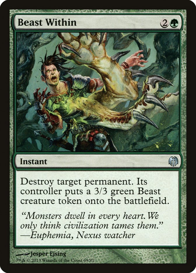 Beast Within [Duel Decks: Heroes vs. Monsters] | Gate City Games LLC