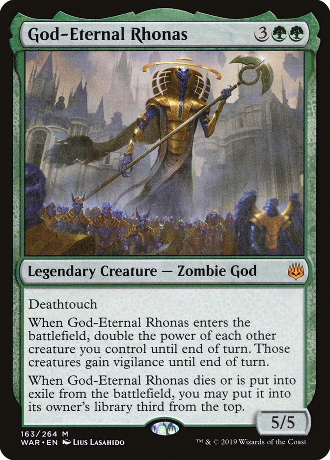 God-Eternal Rhonas [War of the Spark] | Gate City Games LLC