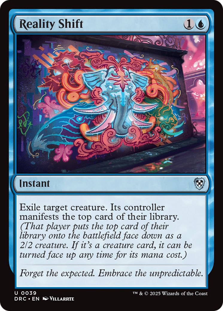 Reality Shift [Aetherdrift Commander] | Gate City Games LLC