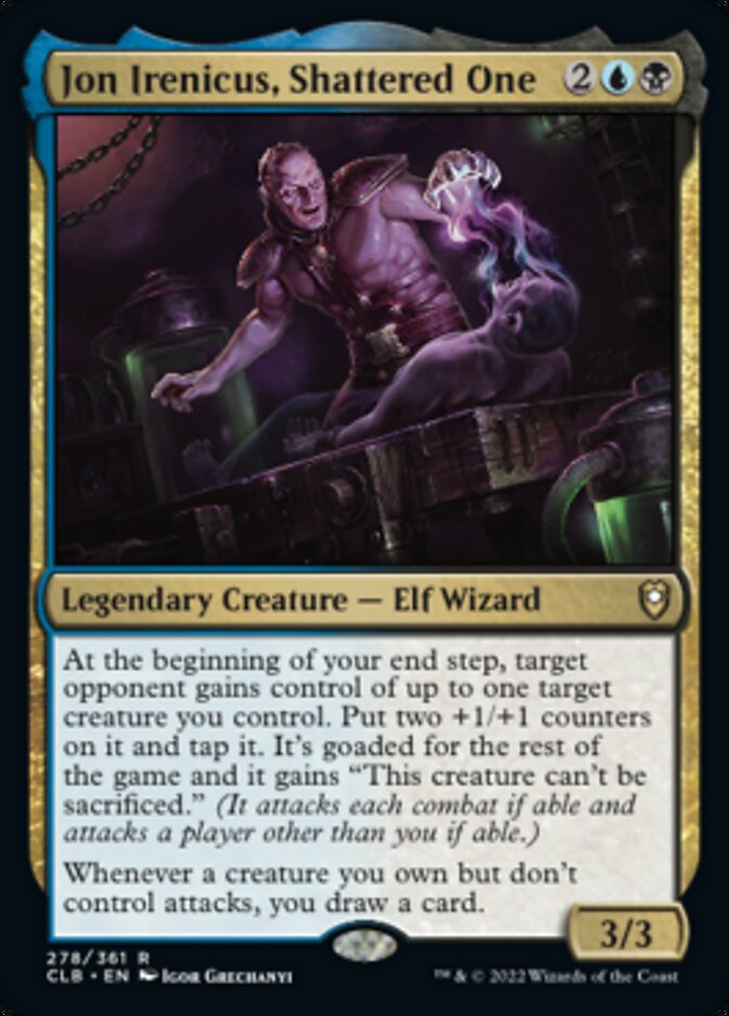 Jon Irenicus, Shattered One [Commander Legends: Battle for Baldur's Gate] | Gate City Games LLC