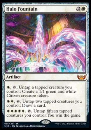 Halo Fountain (Promo Pack) [Streets of New Capenna Promos] | Gate City Games LLC