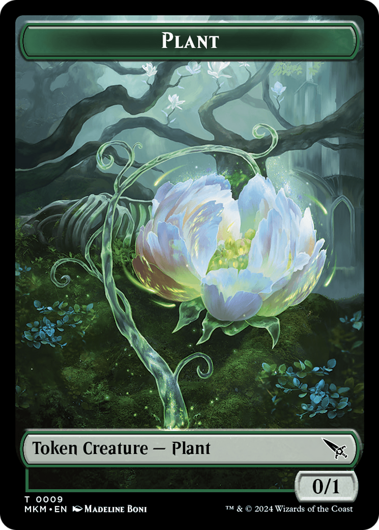 Plant Token [Murders at Karlov Manor Tokens] | Gate City Games LLC