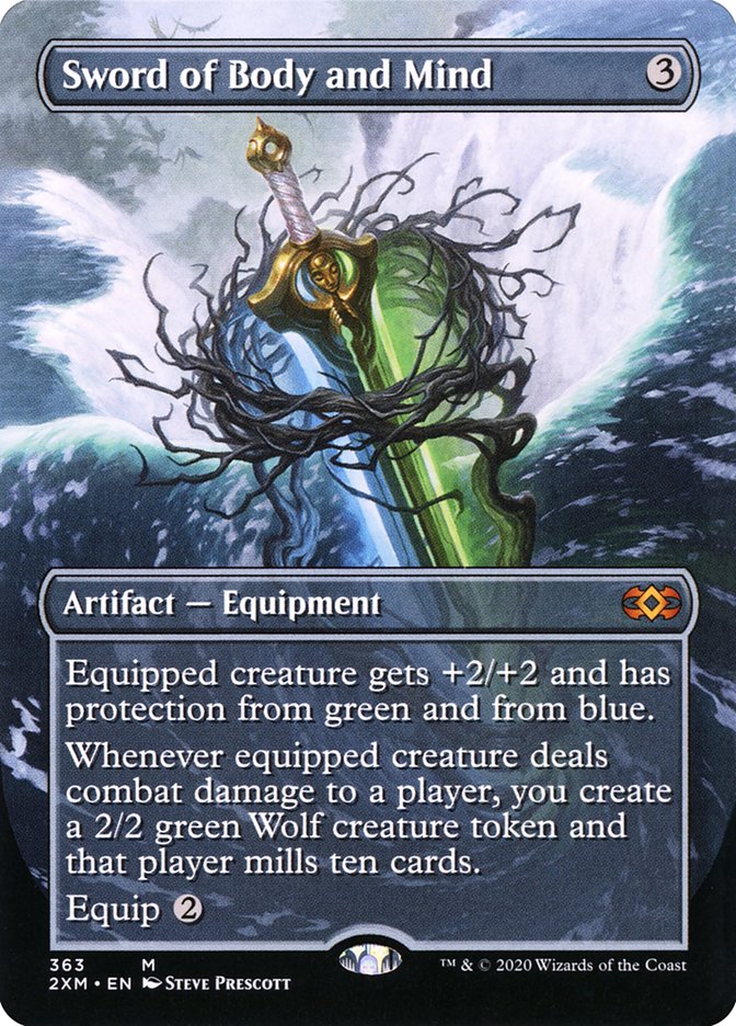 Sword of Body and Mind (Toppers) [Double Masters] | Gate City Games LLC