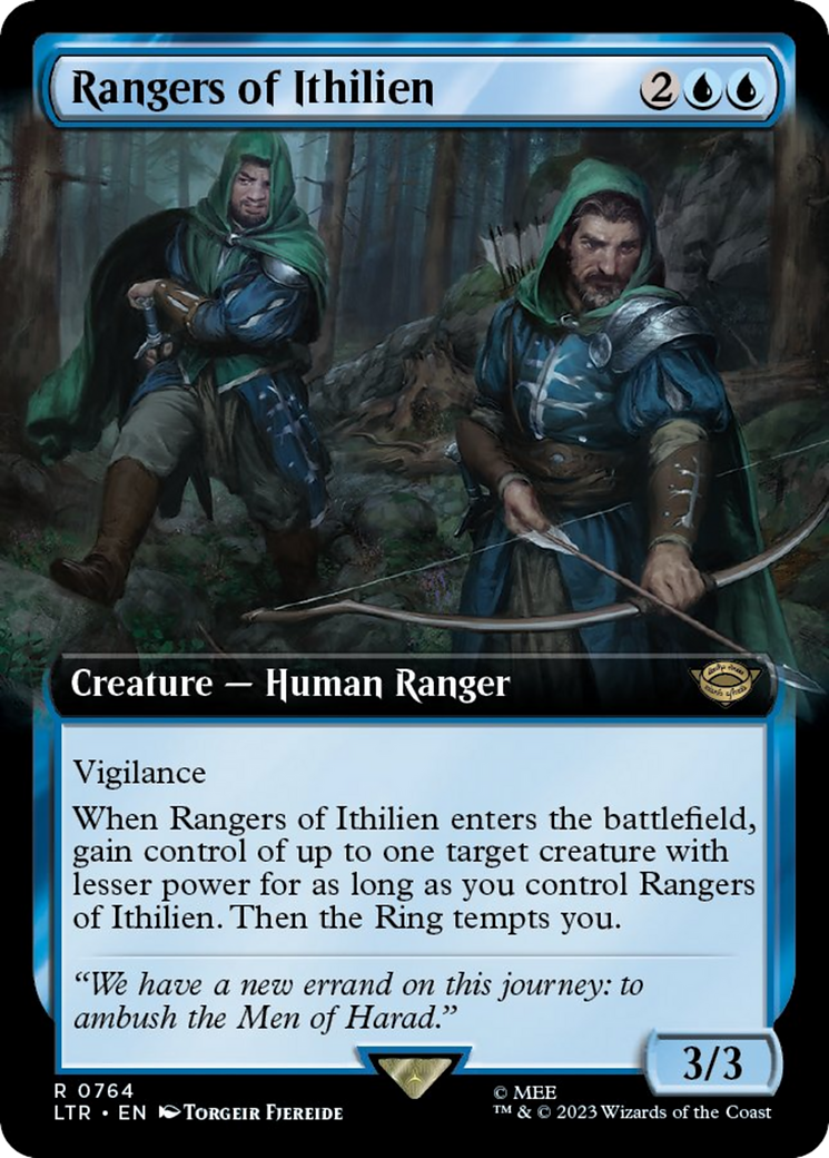 Rangers of Ithilien (Extended Art) (Surge Foil) [The Lord of the Rings: Tales of Middle-Earth] | Gate City Games LLC