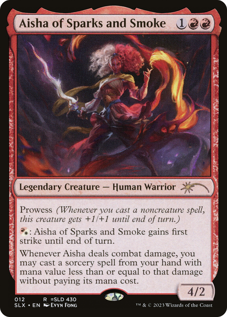 Aisha of Sparks and Smoke [Secret Lair: Universes Within] | Gate City Games LLC