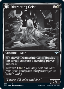 Distracting Geist // Clever Distraction [Innistrad: Double Feature] | Gate City Games LLC