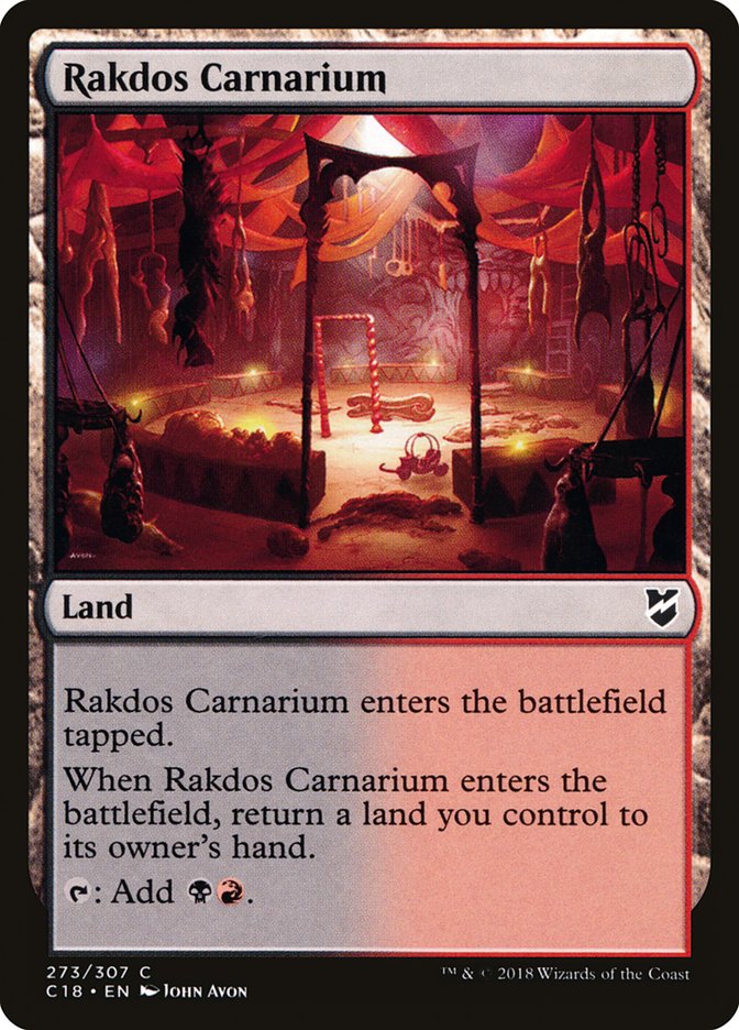 Rakdos Carnarium [Commander 2018] | Gate City Games LLC