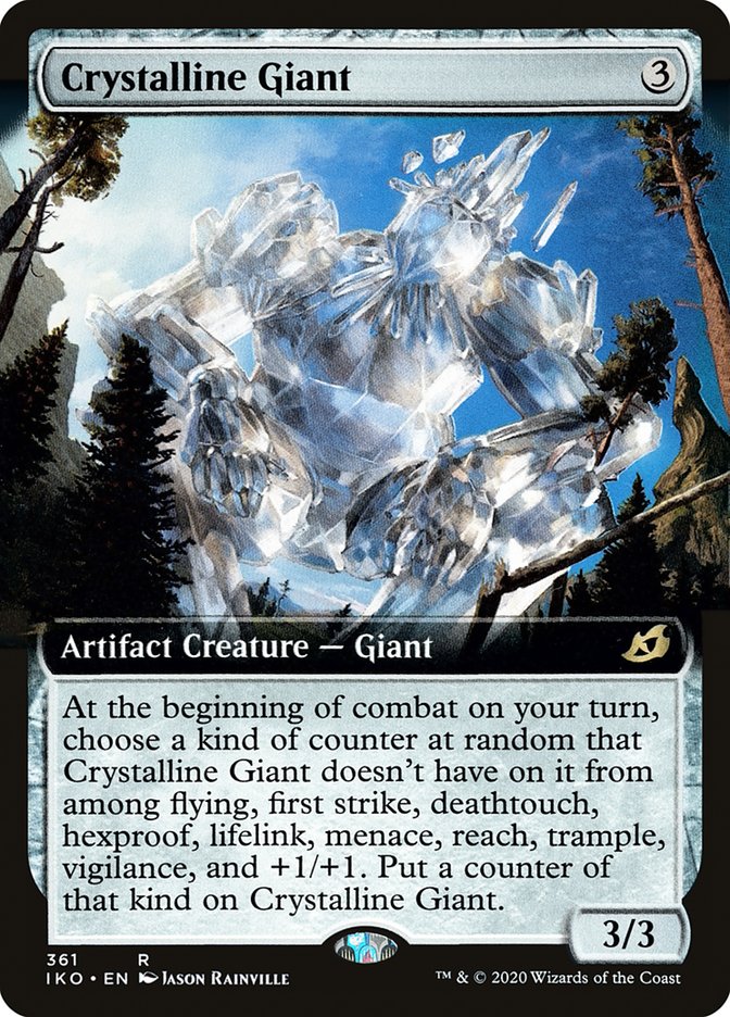Crystalline Giant (Extended Art) [Ikoria: Lair of Behemoths] | Gate City Games LLC