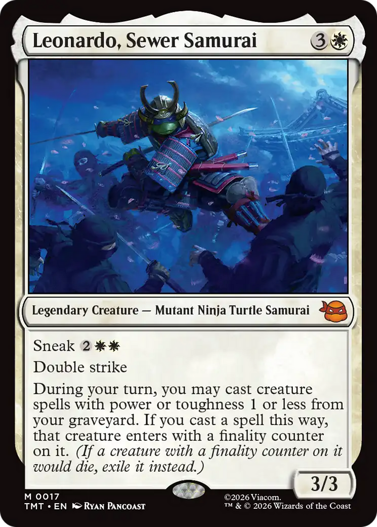 Leonardo, Sewer Samurai [Teenage Mutant Ninja Turtles] | Gate City Games LLC