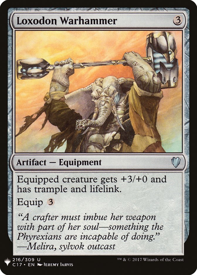 Loxodon Warhammer [Mystery Booster] | Gate City Games LLC