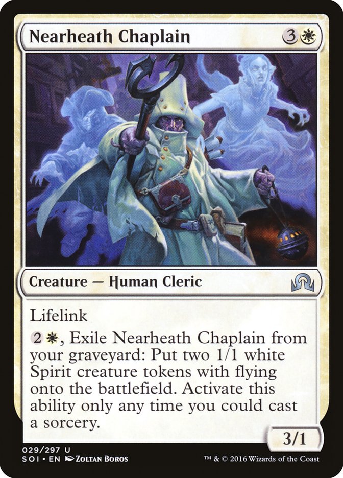 Nearheath Chaplain [Shadows over Innistrad] | Gate City Games LLC