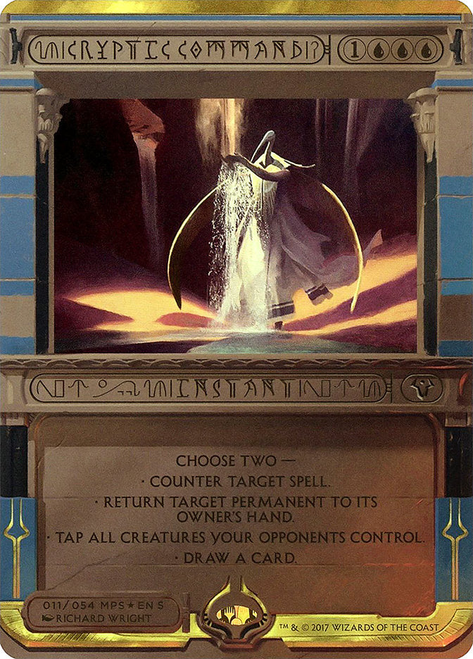 Cryptic Command (Invocation) [Amonkhet Invocations] | Gate City Games LLC