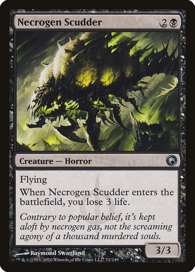 Necrogen Scudder [Scars of Mirrodin] | Gate City Games LLC