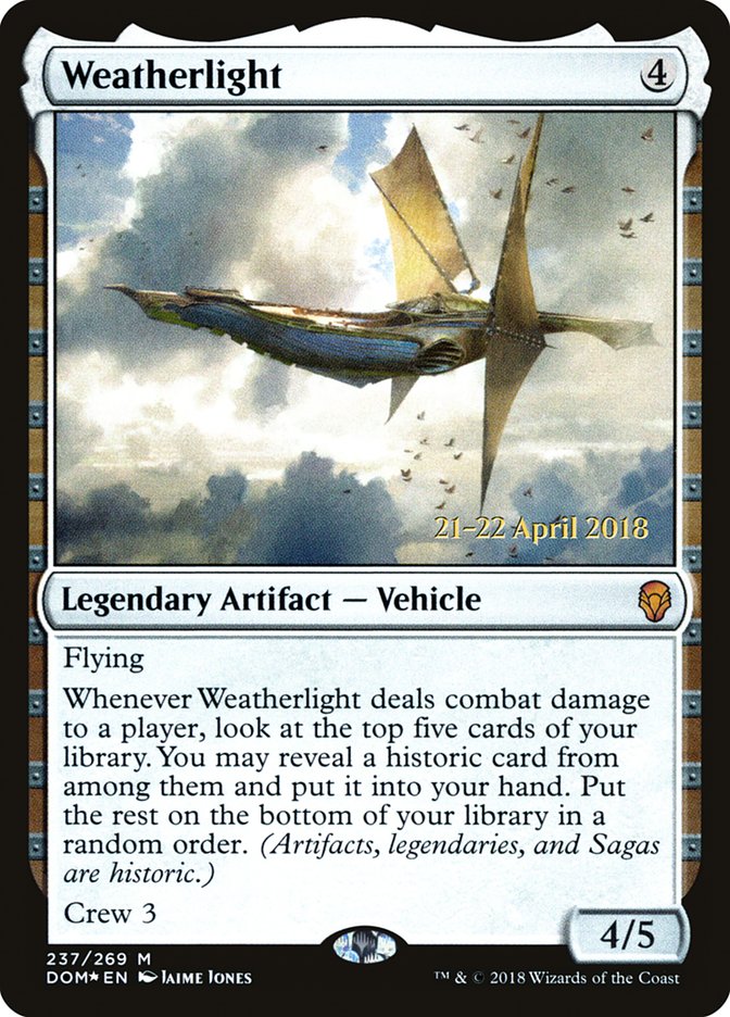 Weatherlight [Dominaria Prerelease Promos] | Gate City Games LLC