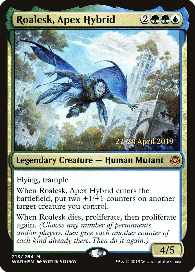 Roalesk, Apex Hybrid [War of the Spark Prerelease Promos] | Gate City Games LLC