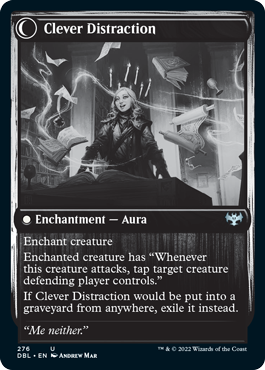 Distracting Geist // Clever Distraction [Innistrad: Double Feature] | Gate City Games LLC