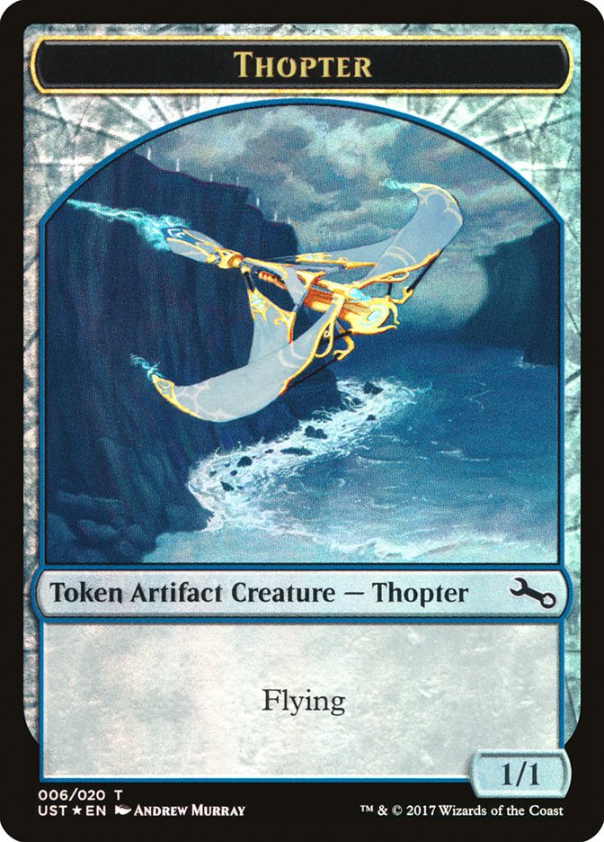 Thopter // Thopter Double-Sided Token [Unstable Tokens] | Gate City Games LLC