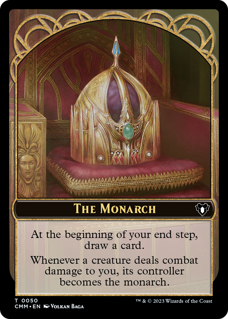 The Monarch Token [Commander Masters Tokens] | Gate City Games LLC