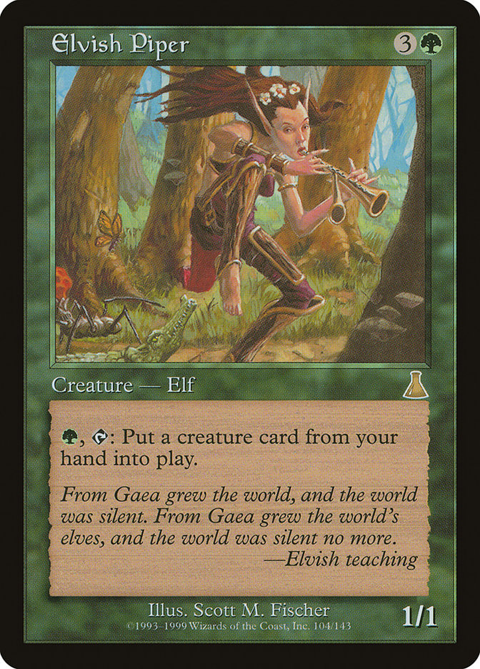 Elvish Piper [Urza's Destiny] | Gate City Games LLC