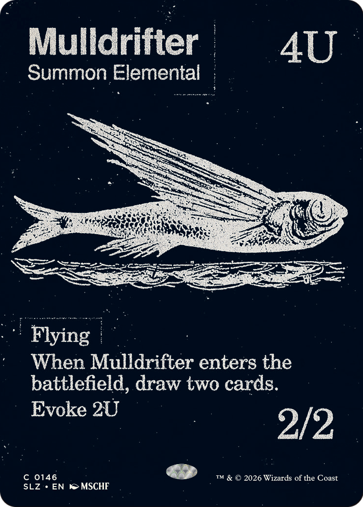 Mulldrifter (0146) [Secret Lair x MSCHF: The Zeta Set] | Gate City Games LLC