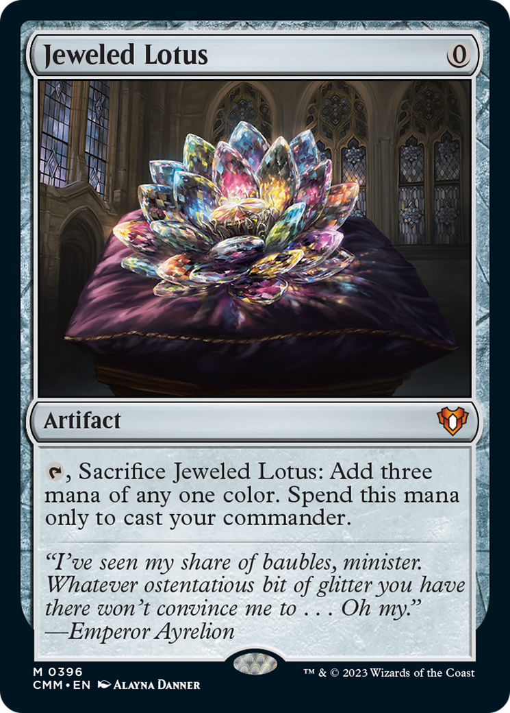 Jeweled Lotus [Commander Masters] | Gate City Games LLC