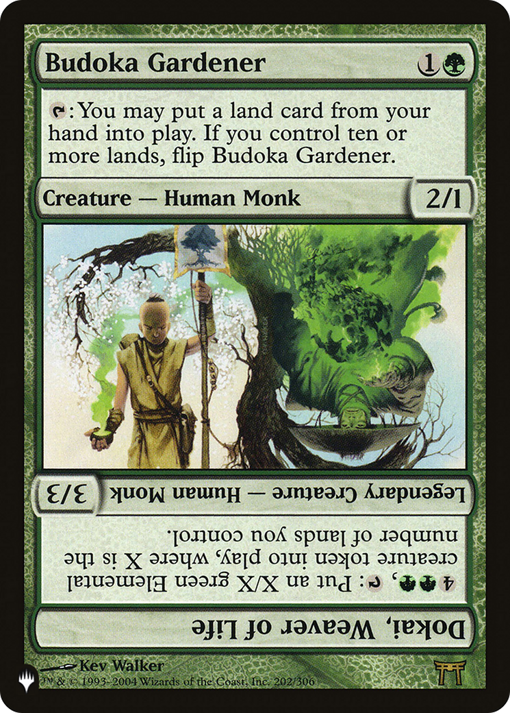 Budoka Gardener // Dokai, Weaver of Life [The List] | Gate City Games LLC