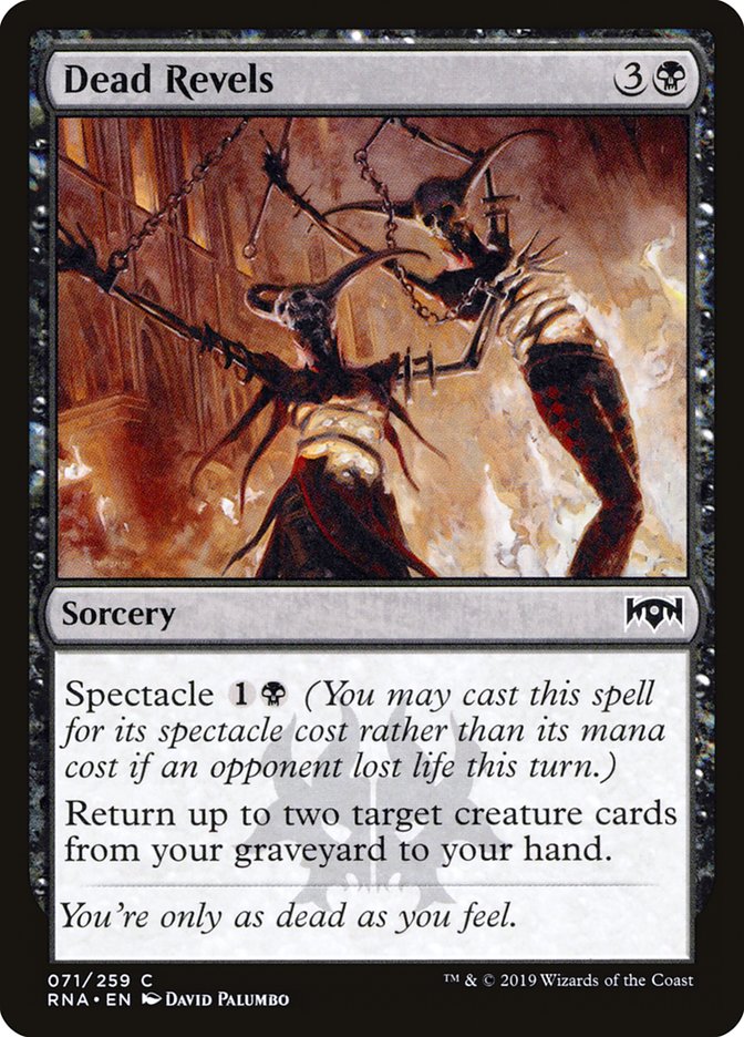Dead Revels [Ravnica Allegiance] | Gate City Games LLC