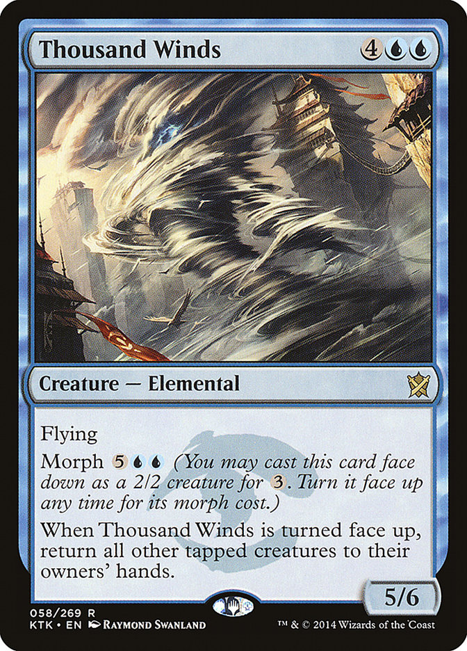 Thousand Winds [Khans of Tarkir] | Gate City Games LLC