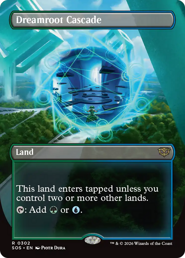Dreamroot Cascade (Borderless) [Secrets of Strixhaven] | Gate City Games LLC