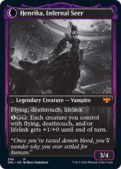 Henrika Domnathi // Henrika, Infernal Seer [Innistrad: Double Feature] | Gate City Games LLC