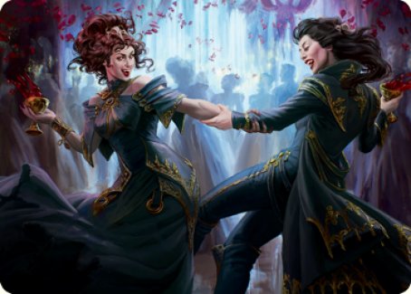 Falkenrath Celebrants 1 Art Card [Innistrad: Crimson Vow Art Series] | Gate City Games LLC
