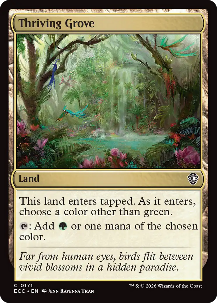 Thriving Grove [Lorwyn Eclipsed Commander] | Gate City Games LLC