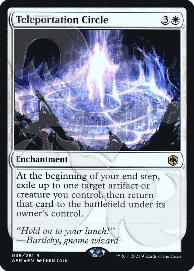 Teleportation Circle (Ampersand Promo) [Dungeons & Dragons: Adventures in the Forgotten Realms Promos] | Gate City Games LLC