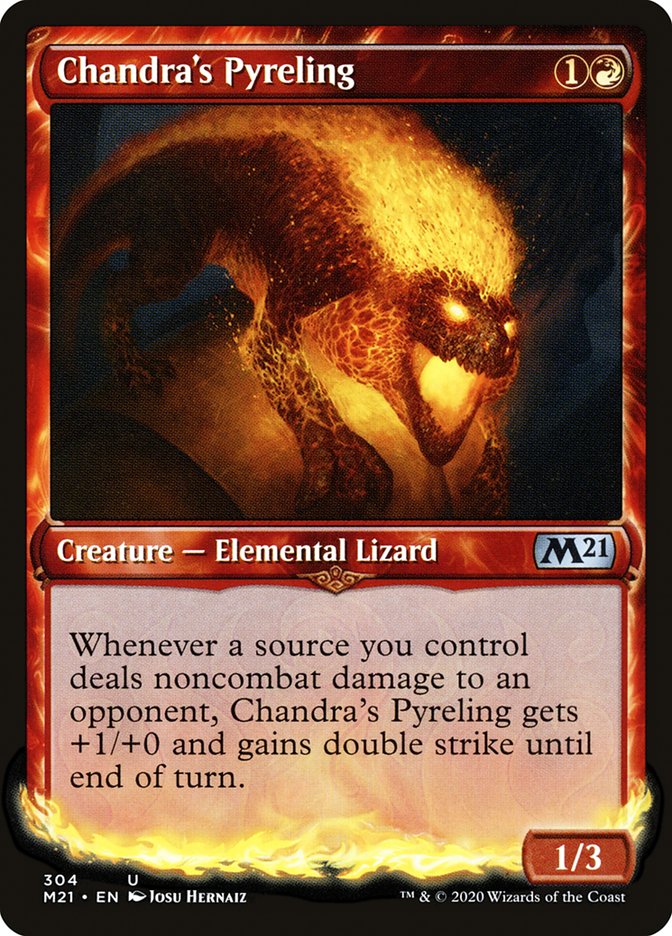Chandra's Pyreling (Showcase) [Core Set 2021] | Gate City Games LLC