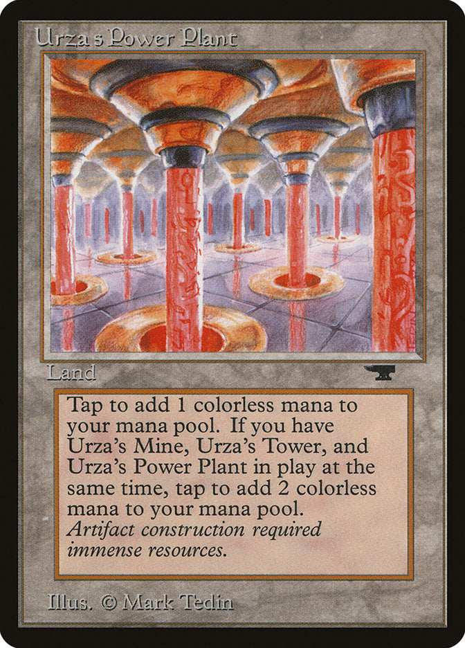 Urza's Power Plant (Red Columns) [Antiquities] | Gate City Games LLC