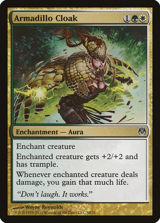 Armadillo Cloak [Duel Decks: Phyrexia vs. the Coalition] | Gate City Games LLC